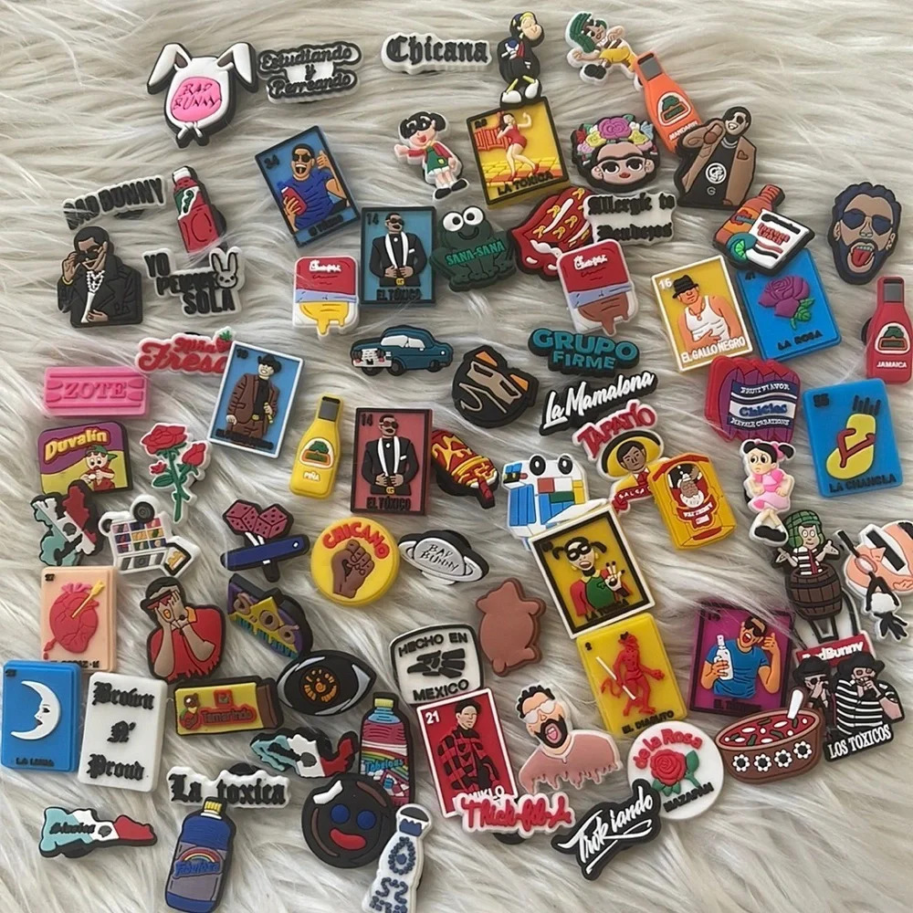 New!! Assorted Mexican themed shoe Charms